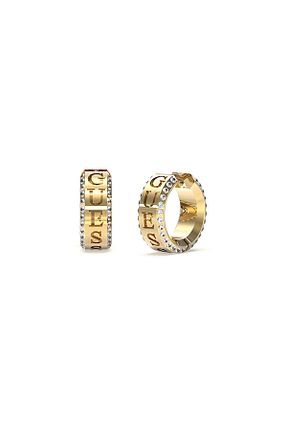 گوشواره استیل (فولاد) طلائی زنانه استیل (فولاد) Guess - کد 680147947