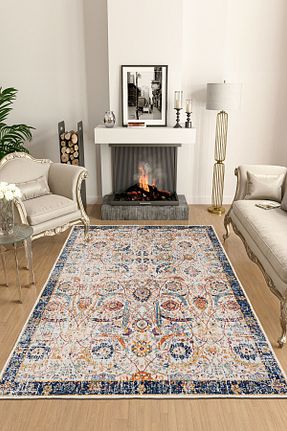فرش آبی قابل شستشو Homefesto - کد 358614423