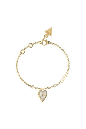دستبند استیل (فولاد) طلائی زنانه استیل (فولاد) Guess - کد 781011729