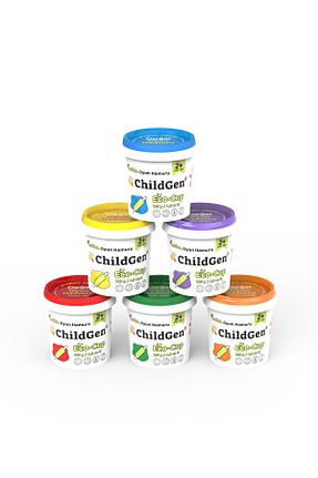 خمیر بازی رنگی 6 تایی ChildGen - کد 471003389