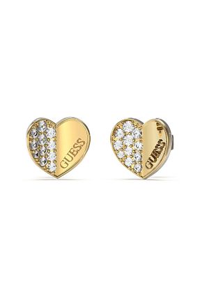 گوشواره استیل (فولاد) طلائی زنانه استیل (فولاد) Guess - کد 680141611