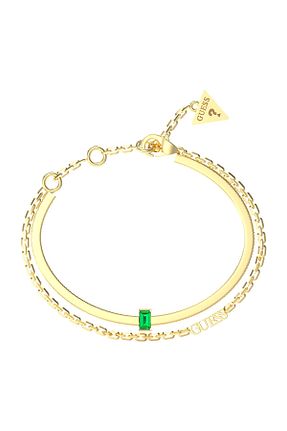 دستبند استیل (فولاد) طلائی زنانه استیل (فولاد) Guess - کد 802057896