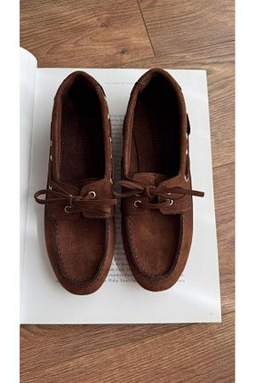 کفش آکسفورد قهوه ای زنانه جیر Eataly Shoes - کد 934171379