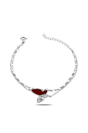 دستبند نقره طوسی زنانه 925 عیار Akar Jewellery - کد 900508440