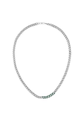 گردنبند استیل ( فولاد ) متالیک مردانه استیل (فولاد) Lacoste - کد 820159732