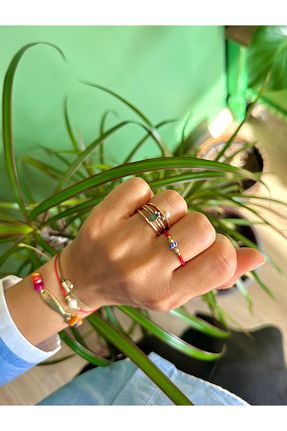 انگشتر جواهر قرمز زنانه Atelier Çağla - کد 934178186