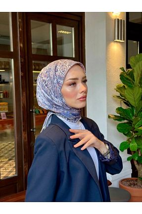 روسری متالیک %100 پنبه Moda Mevsimi - کد 773775529