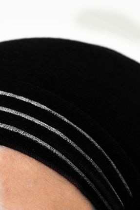 روسری مشکی پنبه ای Moda Mevsimi - کد 796366380