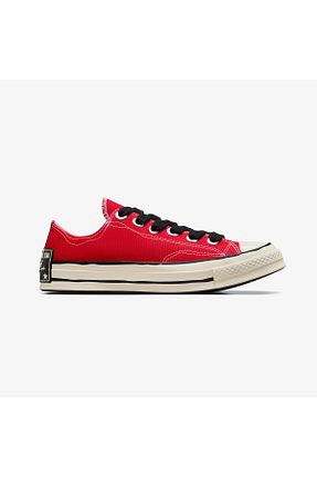کفش اسنیکر قرمز زنانه بند دار Converse - کد 930957777