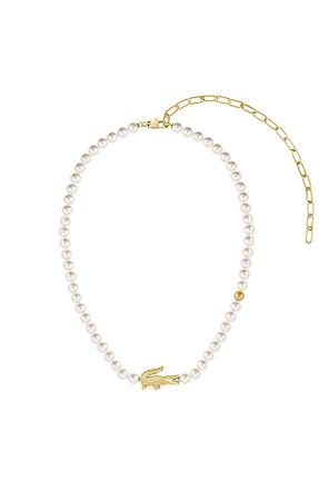 گردنبند استیل ( فولاد ) طلائی زنانه استیل (فولاد) Lacoste - کد 923906296
