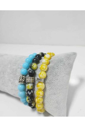 دستبند جواهر رنگی زنانه منجق İZMİR.ACCESSORİZE TAKI & BİJUTERİ & AKSESUAR - کد 934178982