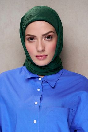 روسری سبز پلی استر Moda Mevsimi - کد 878122861
