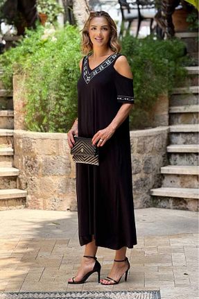لباس مشکی زنانه بافتنی Nevin Kaya Moda - کد 934229322