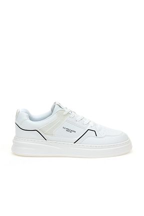کفش اسنیکر سفید مردانه بند دار U.S. Polo Assn. - کد 934231798