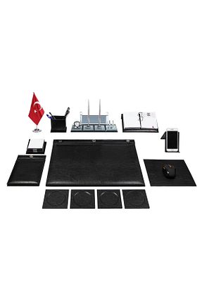 ست رومیزی اداری مشکی Anadolu Sümen Takımı - کد 42418645