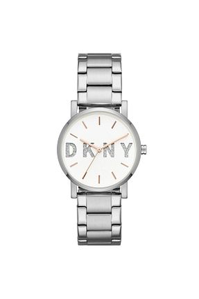 ساعت مچی طوسی زنانه 34 میلی متر Dkny - کد 5951593