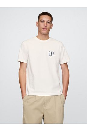 تیشرت سفید مردانه رگولار GAP - کد 934248202