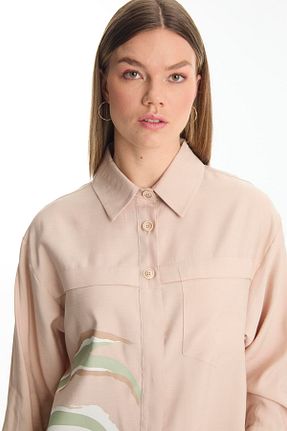 ست بالاتنه و پائین تنه حجاب بژ رگولار Zühre - کد 934248374