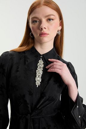 ست بالاتنه و پائین تنه حجاب مشکی زنانه رگولار Zühre - کد 934249143