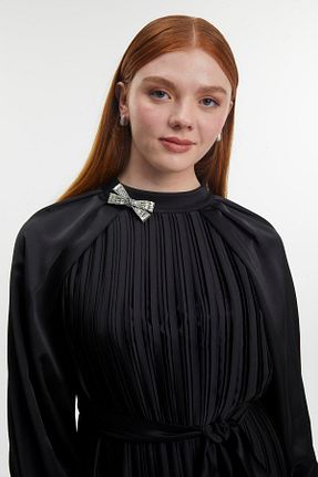 ست بالاتنه و پائین تنه حجاب مشکی زنانه رگولار Zühre - کد 934248487