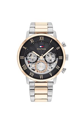ساعت مچی صورتی مردانه 44 میلی متر Tommy Hilfiger - کد 774017632