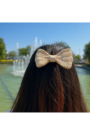 گیره سر بژ زنانه حصیر hayal rotam - کد 934236938