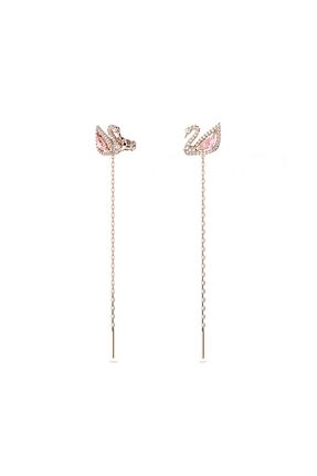 گوشواره جواهر سفید Swarovski - کد 5947185