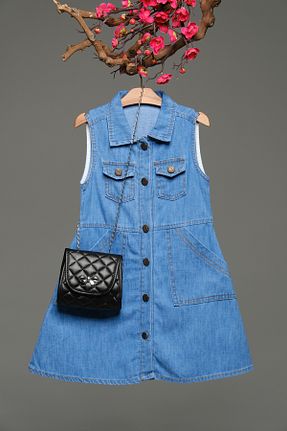 لباس آبی بچه گانه جین Zaziko Kids - کد 935192046