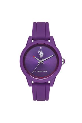 ساعت مچی بنفش زنانه 37 میلی متر U.S. Polo Assn. - کد 318808853