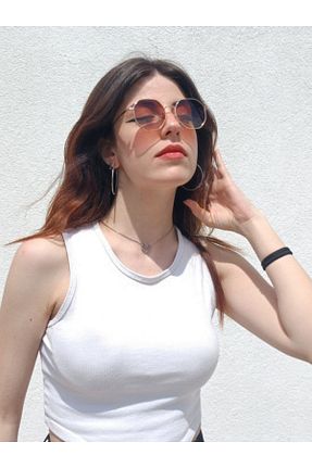 عینک آفتابی قهوه ای زنانه 51 Sunglasses - کد 934284574