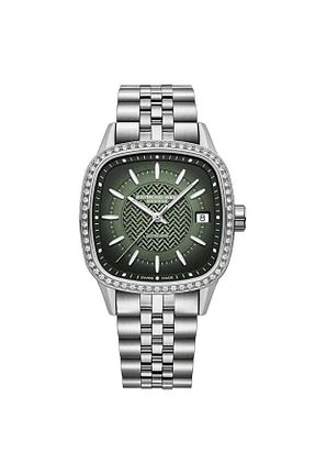 ساعت مچی سبز زنانه 34 میلی متر Raymond Weil - کد 782616642