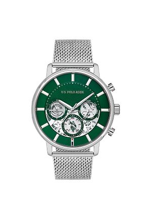 ساعت مچی متالیک مردانه 44 میلی متر U.S. Polo Assn. - کد 843781751