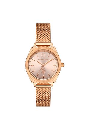 ساعت مچی صورتی زنانه 26-30 میلی متر U.S. Polo Assn. - کد 661495412