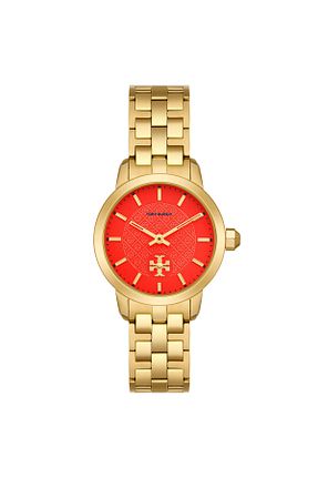 ساعت مچی طلائی زنانه 34 میلی متر Tory Burch - کد 843781388