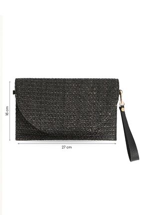 کیف دوشی مشکی زنانه حصیر Mio Gusto - کد 934284689