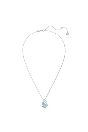 گردنبند جواهر قهوه ای زنانه رودیوم Swarovski - کد 750591650