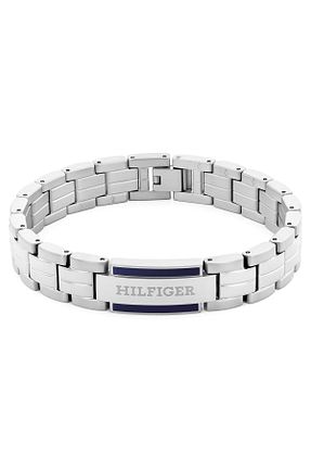 دستبند جواهر طوسی مردانه استیل (فولاد) Tommy Hilfiger - کد 847723393