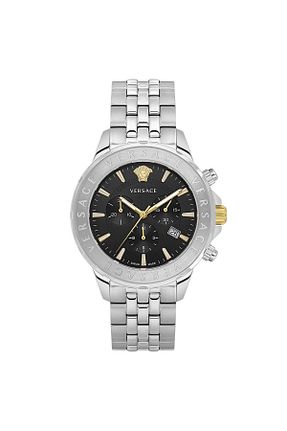 ساعت مچی طوسی مردانه 44 میلی متر Versace - کد 766897863