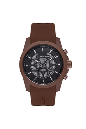 ساعت مچی قهوه ای مردانه 41-45 میلی متر U.S. Polo Assn. - کد 80705981