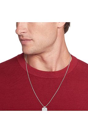 گردنبند استیل ( فولاد ) متالیک مردانه استیل (فولاد) Tommy Hilfiger - کد 379691539
