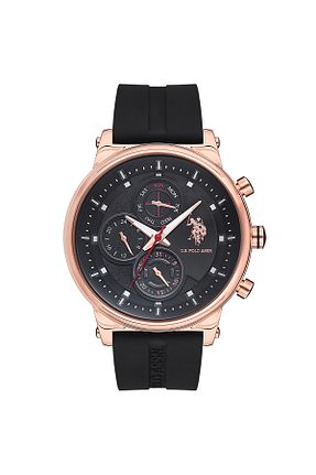 ساعت مچی مشکی مردانه 55 میلی متر و بالاتر U.S. Polo Assn. - کد 35018386