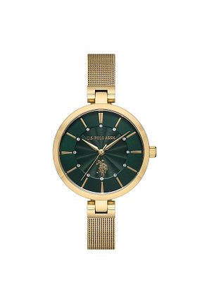 ساعت مچی طلائی زنانه 31-35 میلی متر U.S. Polo Assn. - کد 364271540