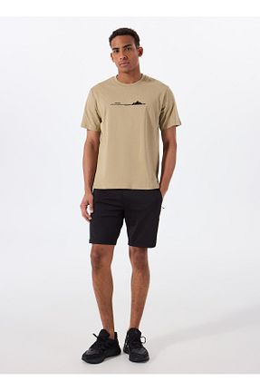 تیشرت بژ مردانه یقه دوچرخه Jack & Jones - کد 934338539