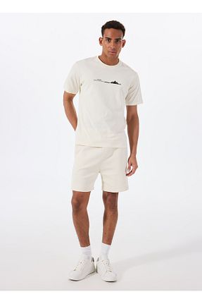 تیشرت سفید مردانه یقه دوچرخه Jack & Jones - کد 934339146