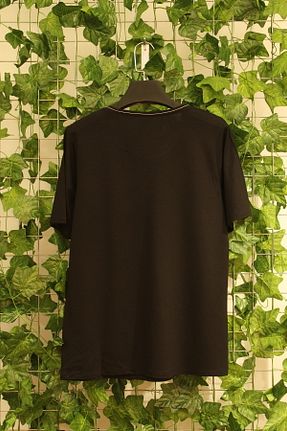 تیشرت مشکی زنانه یقه دوچرخه YXL COLLECTION - کد 934349102