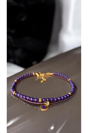 خلخال جواهر رنگی زنانه استیل (فولاد) Bensei Takı Dükkanı - کد 934353612