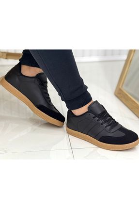 کفش اسنیکر مشکی زنانه بند دار Klay Shoes - کد 934347497