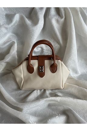 کیف دستی بژ زنانه سایز متوسط Bella - کد 934083848