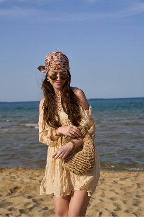 کیف دوشی قهوه ای زنانه Tina İstanbul - کد 934390802