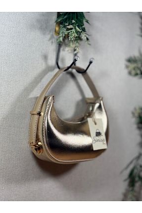کیف دستی متالیک زنانه ابعاد کوچک SİNİSA BAG - کد 932811870